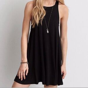American Eagle Soft & Sexy Lace Up Tank Dress